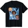imageMarvel Studios The Marvels Super Heroes and Flerkittens Cute TShirtBlack