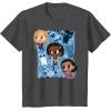 imageMarvel Studios The Marvels Super Heroes and Flerkittens Cute TShirtDark Heather Grey