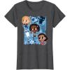 imageMarvel Studios The Marvels Super Heroes and Flerkittens Cute TShirtDark Heather Grey