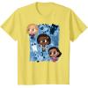 imageMarvel Studios The Marvels Super Heroes and Flerkittens Cute TShirtLemon Yellow