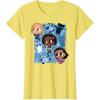 imageMarvel Studios The Marvels Super Heroes and Flerkittens Cute TShirtLemon Yellow