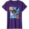 imageMarvel Studios The Marvels Super Heroes and Flerkittens Cute TShirtPurple