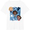 imageMarvel Studios The Marvels Super Heroes and Flerkittens Cute TShirtWhite