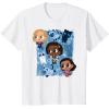 imageMarvel Studios The Marvels Super Heroes and Flerkittens Cute TShirtWhite
