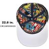 imageMarvel Universe Captain America Shield Adult White Elite Flex Snapback Hat