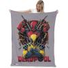 imageNorthwest Deadpool Silk Touch Throw Blanket 50quot x 60quot Best BubsDead Serious