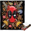 imageNorthwest Deadpool Silk Touch Throw Blanket 50quot x 60quot Best BubsEverything Deadpool