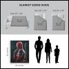 imageNorthwest Deadpool Silk Touch Throw Blanket 50quot x 60quot Best BubsHey There Deadpool