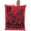 imageNorthwest Deadpool Silk Touch Throw Blanket 50quot x 60quot Best BubsMerc With the Mouth