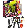 imageSpiderMan MixMashers Marvel Venom Custom MixandMatch Deluxe Action Figure ampamp Accessories 5InchScale 12 cm Super Hero Toys for Kids Ages 4