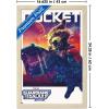 imageTrends International Marvel Guardians of the Galaxy Vol 3  Rocket One Sheet Wall Poster 34L x 224W Premium Unframed VersionBlonde Framed Version