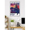 imageTrends International Marvel Guardians of the Galaxy Vol 3  Rocket One Sheet Wall Poster 34L x 224W Premium Unframed VersionGray Framed Version