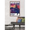 imageTrends International Marvel Guardians of the Galaxy Vol 3  Rocket One Sheet Wall Poster 34L x 224W Premium Unframed VersionMahogany Framed Version