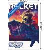 imageTrends International Marvel Guardians of the Galaxy Vol 3  Rocket One Sheet Wall Poster 34L x 224W Premium Unframed VersionPremium Poster  Mount Bundle