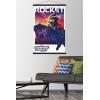 imageTrends International Marvel Guardians of the Galaxy Vol 3  Rocket One Sheet Wall Poster 34L x 224W Premium Unframed VersionPremium Print and Black Hanger Bundle