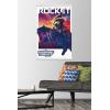 imageTrends International Marvel Guardians of the Galaxy Vol 3  Rocket One Sheet Wall Poster 34L x 224W Premium Unframed VersionPremium Print and White Hanger Bundle