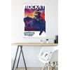 imageTrends International Marvel Guardians of the Galaxy Vol 3  Rocket One Sheet Wall Poster 34L x 224W Premium Unframed VersionPremium Print and White Hanger Bundle