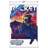 imageTrends International Marvel Guardians of the Galaxy Vol 3  Rocket One Sheet Wall Poster 34L x 224W Premium Unframed VersionPremium Print and White Hanger Bundle