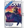 imageTrends International Marvel Guardians of the Galaxy Vol 3  Rocket One Sheet Wall Poster 34L x 224W Premium Unframed VersionSilver Framed Version