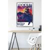 imageTrends International Marvel Guardians of the Galaxy Vol 3  Rocket One Sheet Wall Poster 34L x 224W Premium Unframed VersionSilver Framed Version