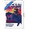 imageTrends International Marvel Guardians of the Galaxy Vol 3  Rocket One Sheet Wall Poster 34L x 224W Premium Unframed VersionWhite Framed Version
