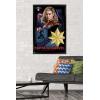 imageTrends International Marvel The Marvels  Captain Marvel Wall Poster 34L x 224W Premium Unframed VersionBlack Framed Version