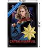 imageTrends International Marvel The Marvels  Captain Marvel Wall Poster 34L x 224W Premium Unframed VersionBlack Framed Version