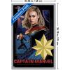 imageTrends International Marvel The Marvels  Captain Marvel Wall Poster 34L x 224W Premium Unframed VersionGray Framed Version