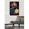 imageTrends International Marvel The Marvels  Captain Marvel Wall Poster 34L x 224W Premium Unframed VersionPremium Poster  Mount Bundle