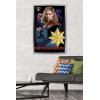 imageTrends International Marvel The Marvels  Captain Marvel Wall Poster 34L x 224W Premium Unframed VersionSilver Framed Version