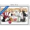 imageTrends International Marvel The Marvels  Flerkittens Wall Poster 34L x 224W Premium Unframed VersionGray Framed Version