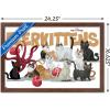 imageTrends International Marvel The Marvels  Flerkittens Wall Poster 34L x 224W Premium Unframed VersionMahogany Framed Version