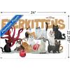 imageTrends International Marvel The Marvels  Flerkittens Wall Poster 34L x 224W Premium Unframed VersionPremium Poster  Mount Bundle