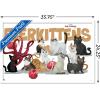 imageTrends International Marvel The Marvels  Flerkittens Wall Poster 34L x 224W Premium Unframed VersionWhite Framed Version