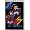 imageTrends International Marvel The Marvels  Ms Marvel Wall Poster 34L x 224W Premium Unframed VersionBarnwood Framed Version