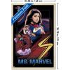 imageTrends International Marvel The Marvels  Ms Marvel Wall Poster 34L x 224W Premium Unframed VersionBlonde Framed Version
