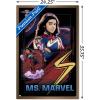 imageTrends International Marvel The Marvels  Ms Marvel Wall Poster 34L x 224W Premium Unframed VersionBronze Framed Version