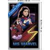 imageTrends International Marvel The Marvels  Ms Marvel Wall Poster 34L x 224W Premium Unframed VersionGray Framed Version