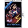 imageTrends International Marvel The Marvels  Ms Marvel Wall Poster 34L x 224W Premium Unframed VersionSilver Framed Version