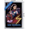 imageTrends International Marvel The Marvels  Ms Marvel Wall Poster 34L x 224W Premium Unframed VersionSilver Framed Version