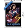 imageTrends International Marvel The Marvels  Ms Marvel Wall Poster 34L x 224W Premium Unframed VersionWhite Framed Version