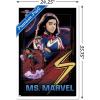 imageTrends International Marvel The Marvels  Ms Marvel Wall Poster 34L x 224W Premium Unframed VersionWhite Framed Version