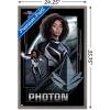 imageTrends International Marvel The Marvels  Photon Wall Poster 34L x 224W Premium Unframed VersionBarnwood Framed Version