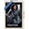 imageTrends International Marvel The Marvels  Photon Wall Poster 34L x 224W Premium Unframed VersionBlonde Framed Version