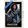 imageTrends International Marvel The Marvels  Photon Wall Poster 34L x 224W Premium Unframed VersionBlonde Framed Version