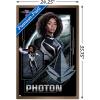 imageTrends International Marvel The Marvels  Photon Wall Poster 34L x 224W Premium Unframed VersionBronze Framed Version