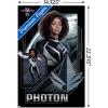 imageTrends International Marvel The Marvels  Photon Wall Poster 34L x 224W Premium Unframed VersionPremium Poster  Mount Bundle