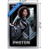 imageTrends International Marvel The Marvels  Photon Wall Poster 34L x 224W Premium Unframed VersionSilver Framed Version