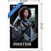 imageTrends International Marvel The Marvels  Photon Wall Poster 34L x 224W Premium Unframed VersionWhite Framed Version