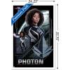 imageTrends International Marvel The Marvels  Photon Wall Poster 34L x 224W Premium Unframed VersionWhite Framed Version